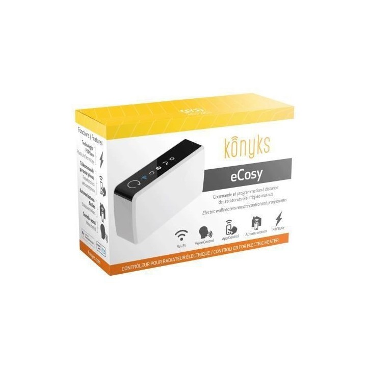 Accessoires maison connectée Konyks Controleur Wi-Fi radiateur electrique a fil Pilote Accessoires maison connectée Konyks Controleur Wi-Fi radiateur electrique a fil Pilote