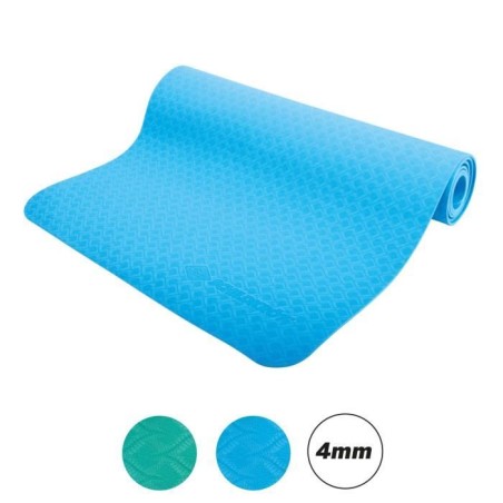 Tapis de yoga - FITNESS - SCHILDKRÖT - 183 x 61 cm - 4 mm - Sac inclu