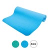 Tapis de yoga - FITNESS - SCHILDKRÖT - 183 x 61 cm - 4 mm - Sac inclu