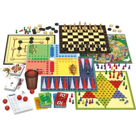 Coffret Premium Boite Métal - Jeux de Société - SCHMIDT SPIELE - Découvrez une sélection premium de jeux dans une boîte é