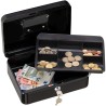 Caissette a monnaie - BURG WACHTER - Money 5025 Black - Acier noir - O