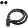 Antivol vélo - BURG WACHTER - 570 120 - Câble acier 25 mm - Gaine PV