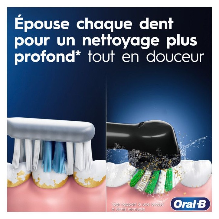 Brosse a dents - ORAL-B - Vitality Pro - Black - Electrique