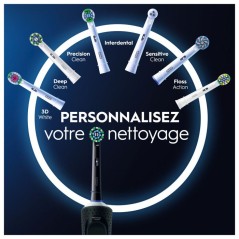 Brosse a dents - ORAL-B - Vitality Pro - Black - Electrique