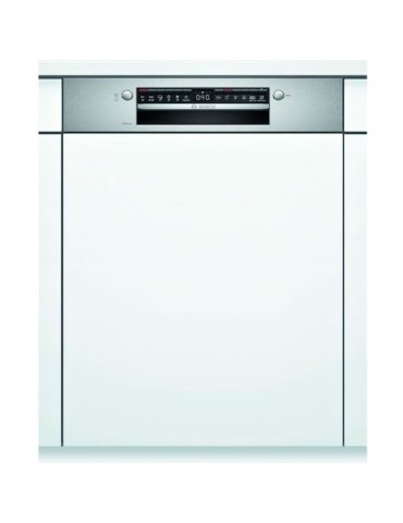 Lave-vaisselle intégrable BOSCH SMI4HVS31E SER4 - 13 couverts - Induction - L60cm - 46dB - Bandeau Inox