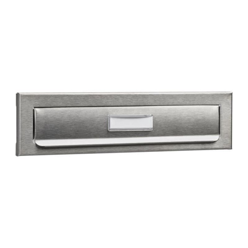 Entrée courrier pour porte BURG WACHTER - Encastrable - Inox Entrée courrier pour porte BURG WACHTER - Encastrable - Inox
