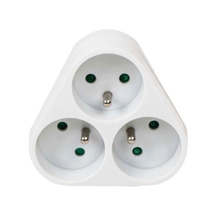 Triplite - GAO - 3x16A - Triangle, blanche, conforme NF