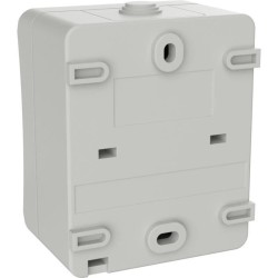Interrupteur va-et-vient - Aquatop - IP54 - Gris - Intérieur - Plasti