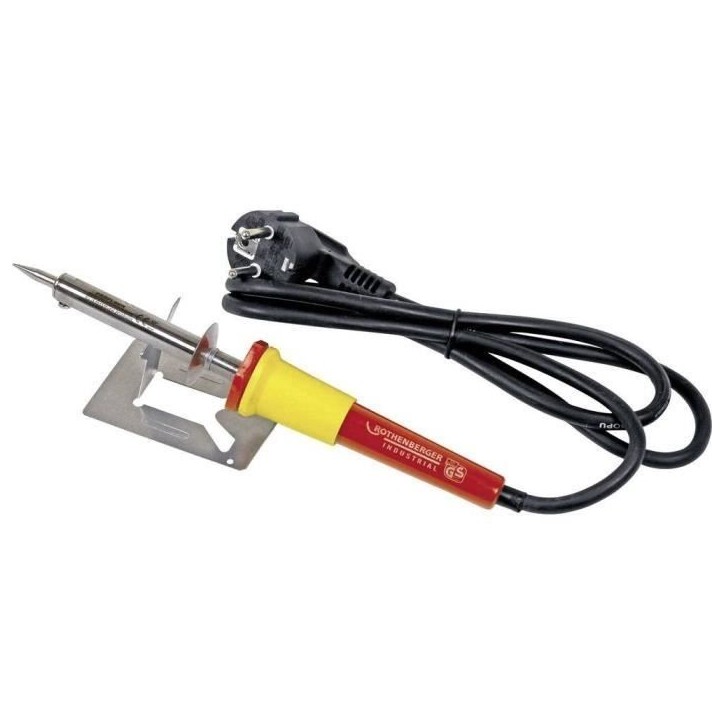Fer a souder électronique - ROTHENBERGER - 60W - Rouge - Filaire - 230V - Softgrip