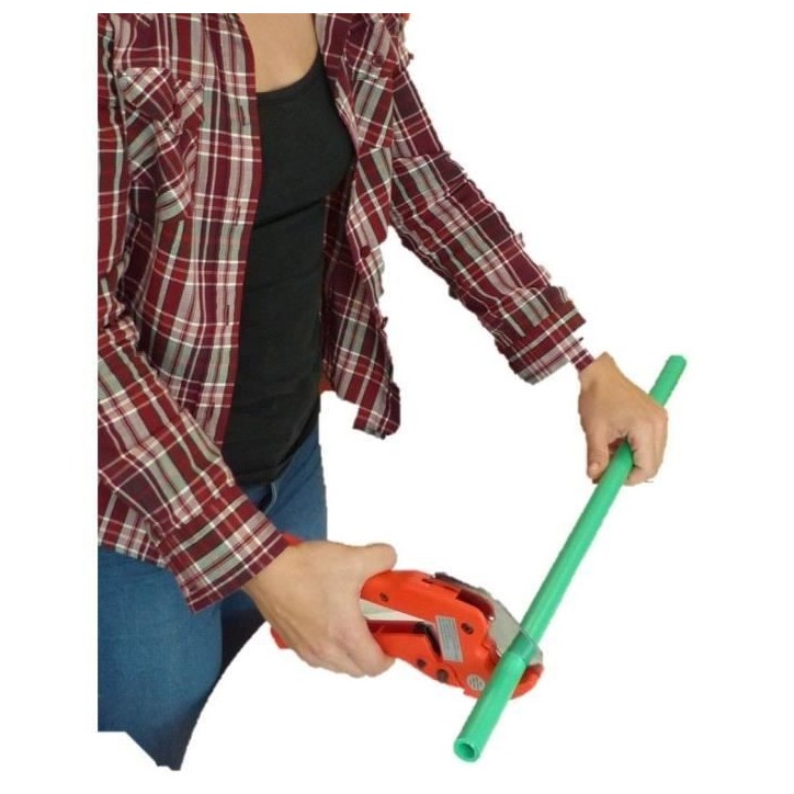 Coupe tube plastique - ROTHENBERGER - Lame en V - 42 mm