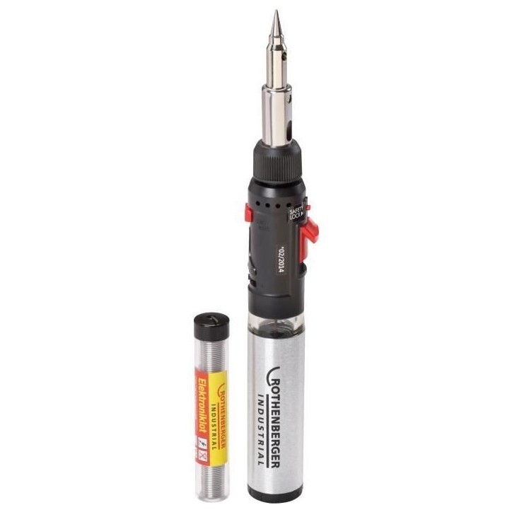 Hot Pen Piezo 1450°C - Set de 10 pieces - ROTHENBERGER - Rouge Hot Pen Piezo 1450°C - Set de 10 pieces - ROTHENBERGER - Rouge