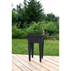 EDA Espace Potager Veg&Table URBAN - L38,5 x P38,5 x H68 cm - 4 boucho