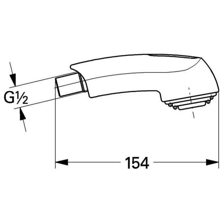 Douchette extractible pour mitigeur évier - GROHE - 46312-IE0 Douchette extractible pour mitigeur évier - GROHE - 46312-IE0