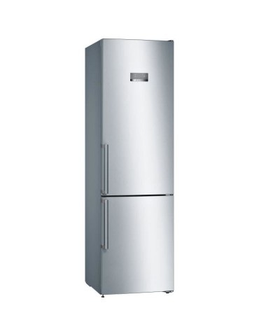 Réfrigérateur combiné pose-libre BOSCH - SER4 - Inox look - Vol.total: 368L - No Frost