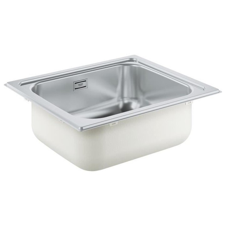 Evier de cuisine - Acier inoxydable - A encastrer par le dessus - GROHE K200 - 31719SD0 Evier de cuisine - Acier inoxydable - A encastrer par le dessus - GROHE K200 - 31719SD0