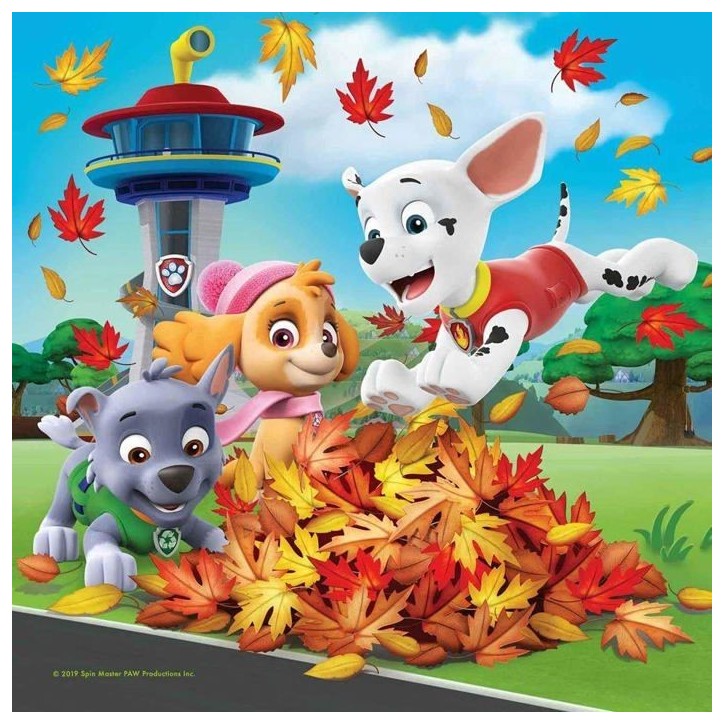 Lot de puzzles enfant Pat'Patrouille - Ravensburger - 3x49 pieces - Prets a secourir