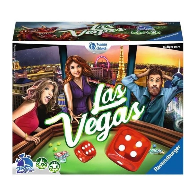 Las Vegas Jeu d'ambiance Ravensburger Las Vegas Jeu d'ambiance Ravensburger