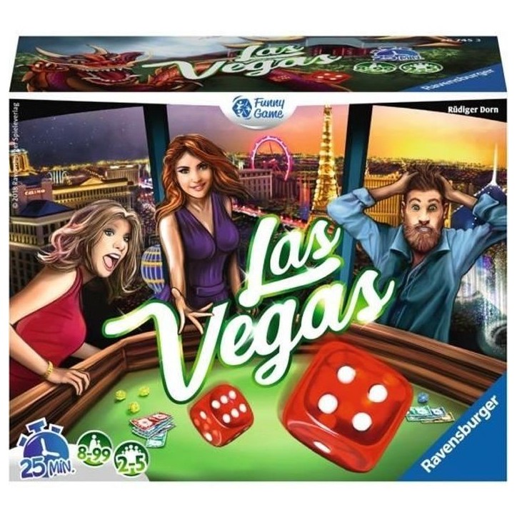 Las Vegas Jeu d'ambiance Ravensburger
