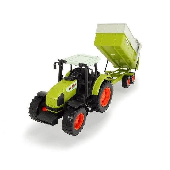 Tracteur avec remorque CLAAS - DICKIE TOYS - 57cm - roues libres Tracteur avec remorque CLAAS - DICKIE TOYS - 57cm - roues libres