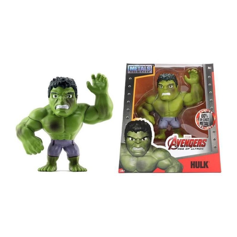 Figurine Hulk en métal 15cm - Marvel - Collectionnez d'autres héros Figurine Hulk en métal 15cm - Marvel - Collectionnez d'autres héros