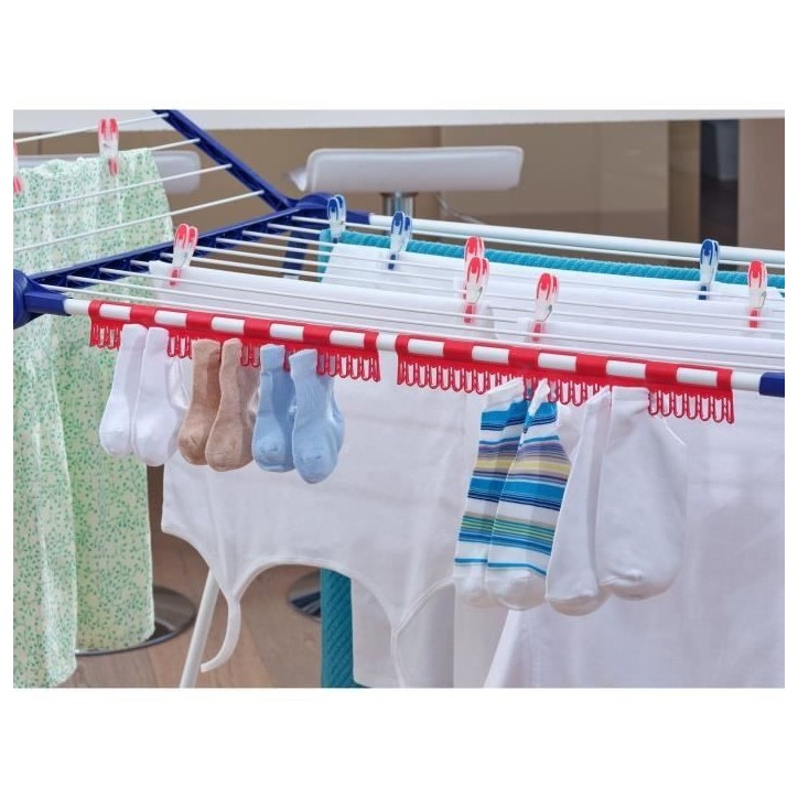 Étendoir a linge Leifheit Pegasus 160 Solid Slim 81620, séchoir a linge compact avec 16m d'étendage, tancarville robuste, bla Étendoir a linge Leifheit Pegasus 160 Solid Slim 81620, séchoir a linge compact avec 16m d'étendage, tancarville robuste, bla