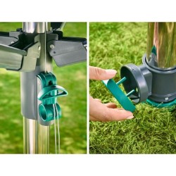 Séchoir parapluie Leifheit LinoProtect 400 82100, étendoir a linge p