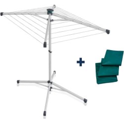 Séchoir parapluie Leifheit 140 LinoPop-Up 82500, étendoir intérieur