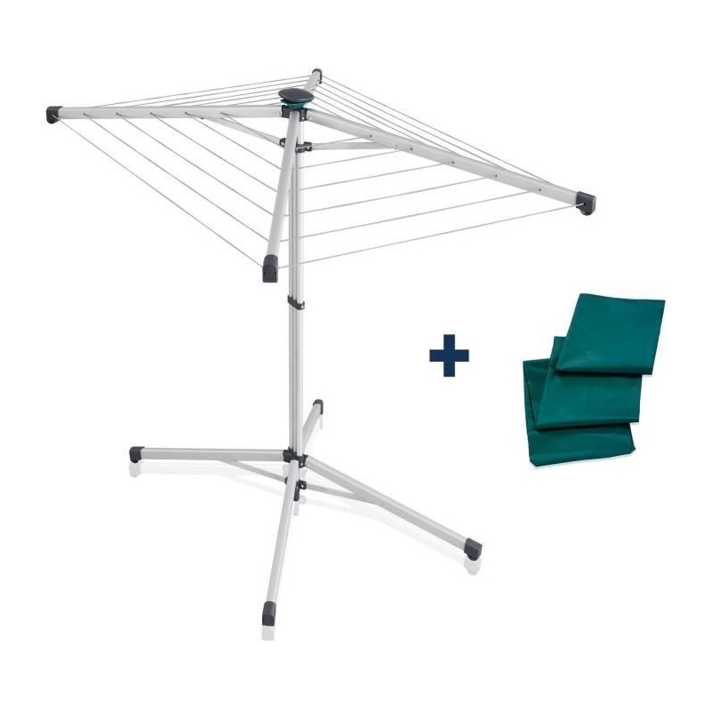 Séchoir parapluie Leifheit 140 LinoPop-Up 82500, étendoir intérieur Séchoir parapluie Leifheit 140 LinoPop-Up 82500, étendoir intérieur