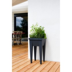EDA Espace Potager Veg&Table URBAN - L38,5 x P38,5 x H68 cm - 4 boucho
