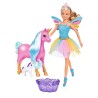 Poupée Steffi Love Fée 29 cm + Licorne enceinte