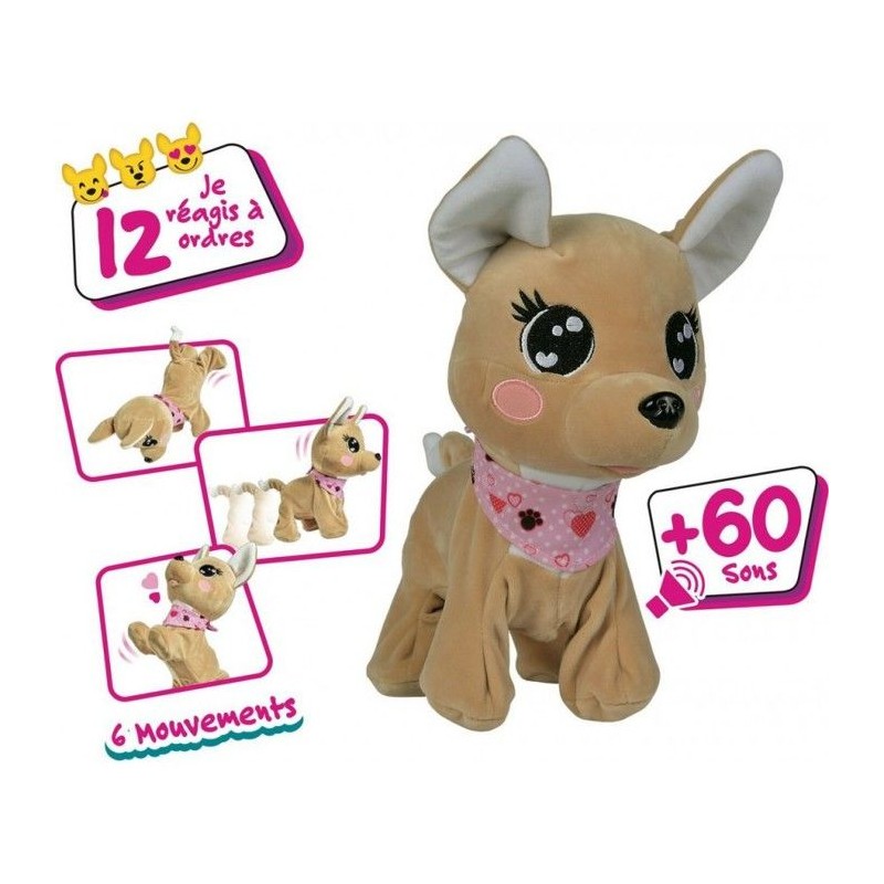 Peluche interactive - Chi Chi Love Baby Boo - 30 cm - Jouet interactif Peluche interactive - Chi Chi Love Baby Boo - 30 cm - Jouet interactif