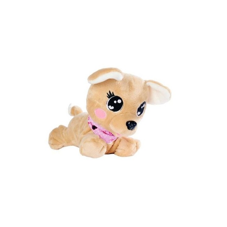 Peluche interactive - Chi Chi Love Baby Boo - 30 cm - Jouet interactif - Marron et rose - Mixte - 3 ans+ Peluche interactive - Chi Chi Love Baby Boo - 30 cm - Jouet interactif - Marron et rose - Mixte - 3 ans+