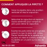 ADVANTIX Chien Solution Antiparasitaire Tres Petite Race 1,5 a 4kg 6 p