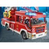 PLAYMOBIL 9463 Camion de pompiers, Avec échelle pivotante, City Actio