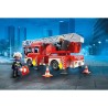 PLAYMOBIL 9463 Camion de pompiers, Avec échelle pivotante, City Actio