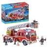 PLAYMOBIL 9463 Camion de pompiers, Avec échelle pivotante, City Actio