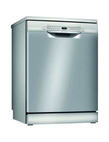 Lave-vaisselle pose libre BOSCH SMS2ITI12E SER2 - 12 couverts - Induction - L60cm - Home Connect - 48dB - Silver/Inox