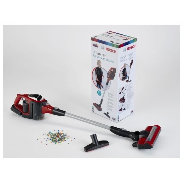 Aspirateur balai électronique Bosch Unlimited 3 en 1 - KLEIN - 6808 - Jouet Pour Enfant