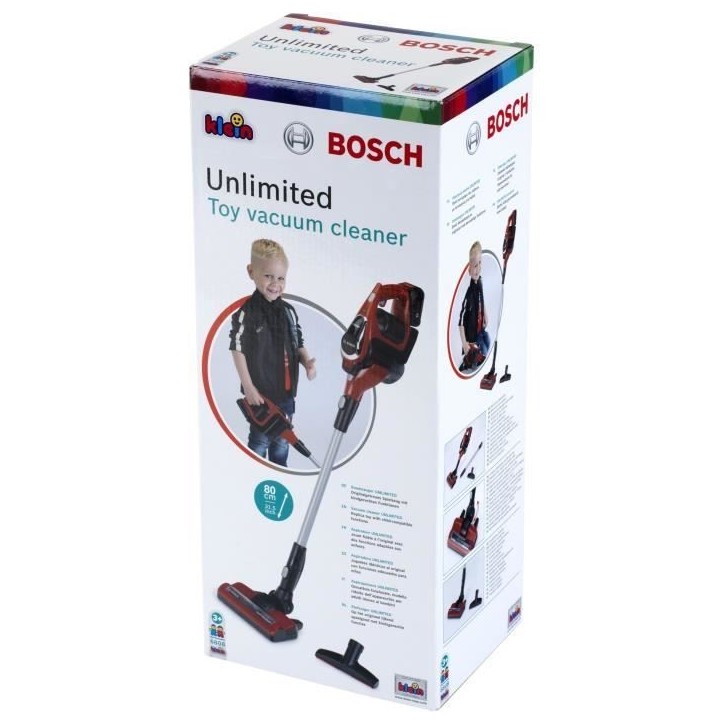 Aspirateur balai électronique Bosch Unlimited 3 en 1 - KLEIN - 6808 - Jouet Pour Enfant