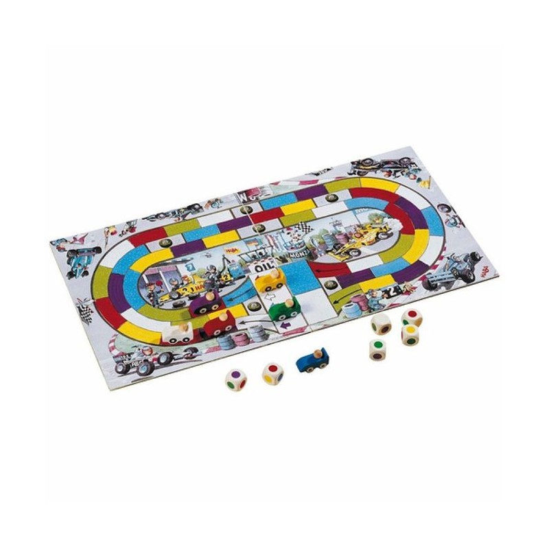 HABA - Monza - Jeu de course sur plateau - Jeu de société - 5 ans et HABA - Monza - Jeu de course sur plateau - Jeu de société - 5 ans et