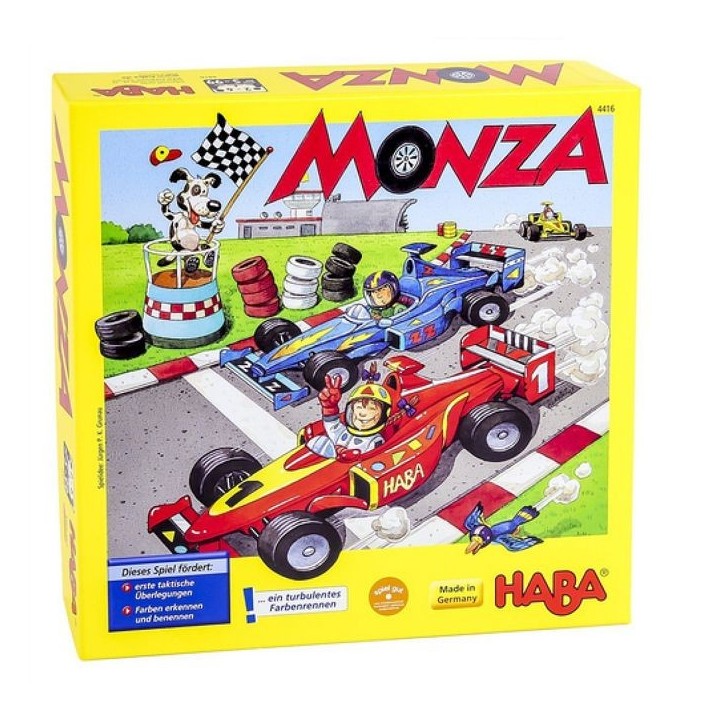 HABA - Monza - Jeu de course sur plateau - Jeu de société - 5 ans et plus, 302204 HABA - Monza - Jeu de course sur plateau - Jeu de société - 5 ans et plus, 302204
