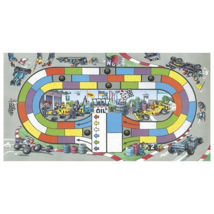 HABA - Monza - Jeu de course sur plateau - Jeu de société - 5 ans et plus, 302204 HABA - Monza - Jeu de course sur plateau - Jeu de société - 5 ans et plus, 302204