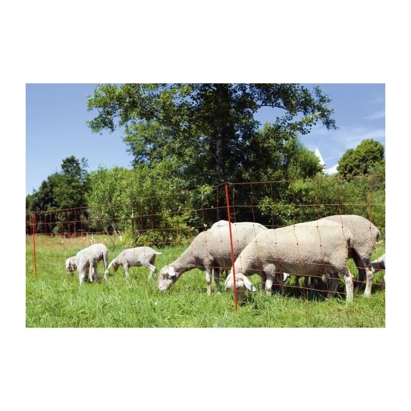 KERBL - Filet pour moutons OviNet électrifiable - Longueur 50 m - Hau KERBL - Filet pour moutons OviNet électrifiable - Longueur 50 m - Hau