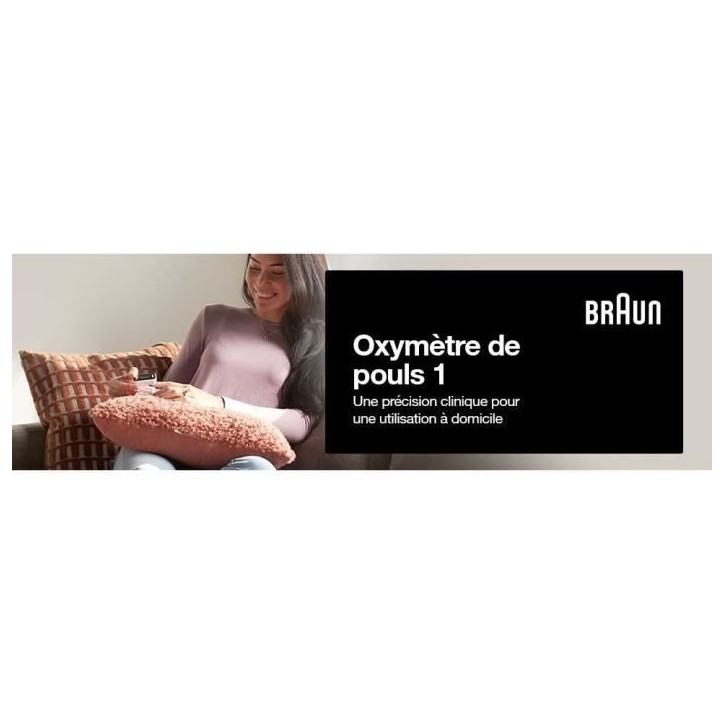 Oxymetre de pouls Braun YK-81CEU Oxymetre de pouls Braun YK-81CEU