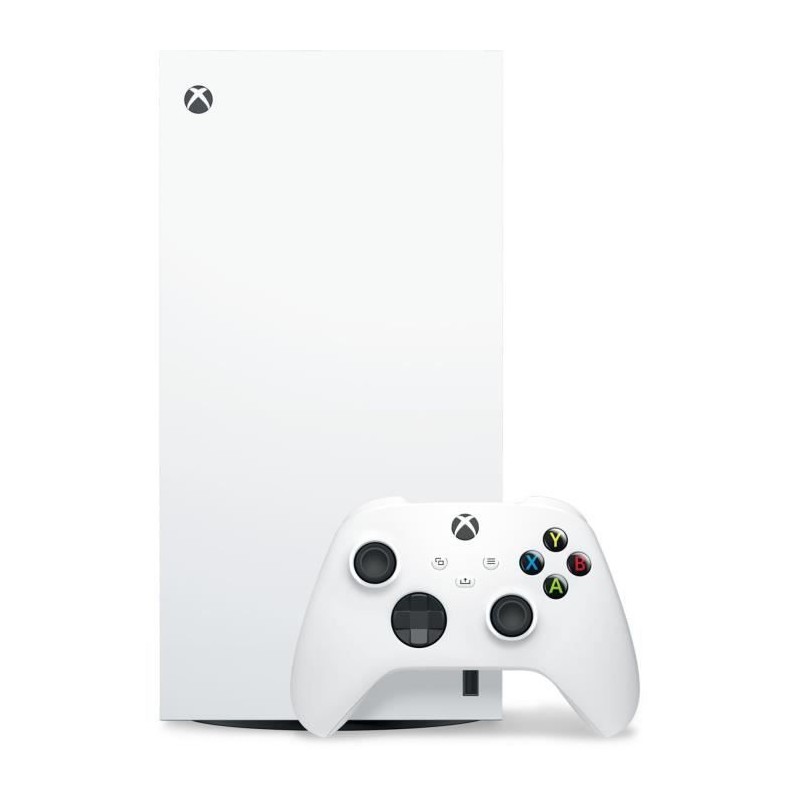 Console Xbox Series X - 100% digitale - 1To - Blanche