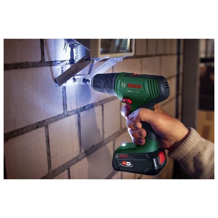 Perceuse visseuse - Bosch - EasyDrill 18V-40 - Sans batterie - Mandrin 13 mm - 2 vitesses Perceuse visseuse - Bosch - EasyDrill 18V-40 - Sans batterie - Mandrin 13 mm - 2 vitesses