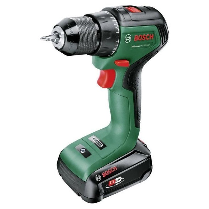Perceuse Visseuse UniversalDrill 18V-60 (1x 2,0Ah) + AL 18V-20 Perceuse Visseuse UniversalDrill 18V-60 (1x 2,0Ah) + AL 18V-20