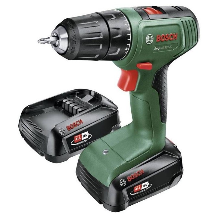 Perceuse Visseuse EasyDrill 18V-40 (2x 2,0Ah) + AL18V-20 in carrying case Perceuse Visseuse EasyDrill 18V-40 (2x 2,0Ah) + AL18V-20 in carrying case