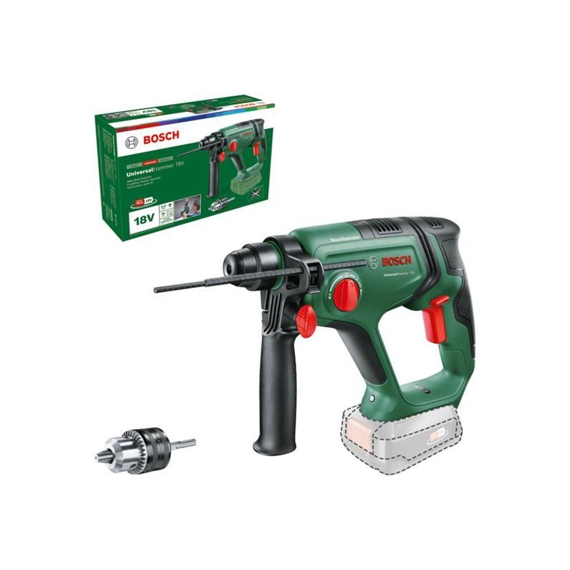 Perforateur UniversalHammer 18V (seul) + SRE Adapterbohrfutter Perforateur UniversalHammer 18V (seul) + SRE Adapterbohrfutter