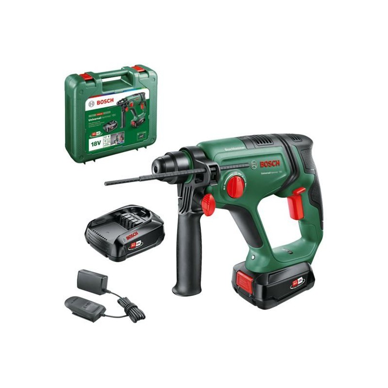 Perforateur UniversalHammer 18V (2x2,5Ah + AL 18V-20)